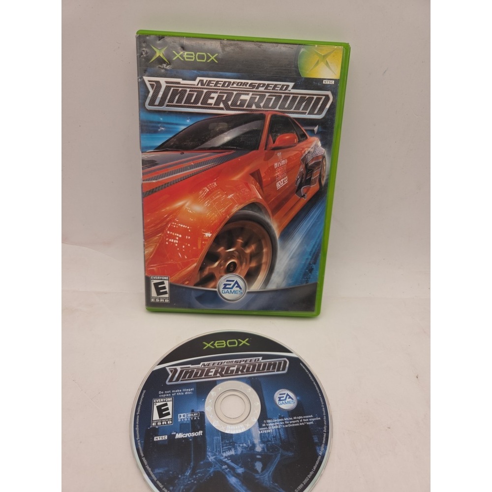 Need for Speed: Underground - Original Xbox Game - GOOD TESTED WORKS